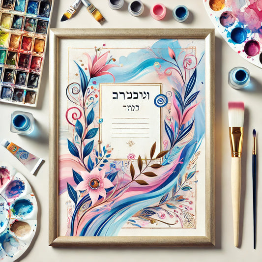 Using Watercolor Art in Modern Ketubah Designs
