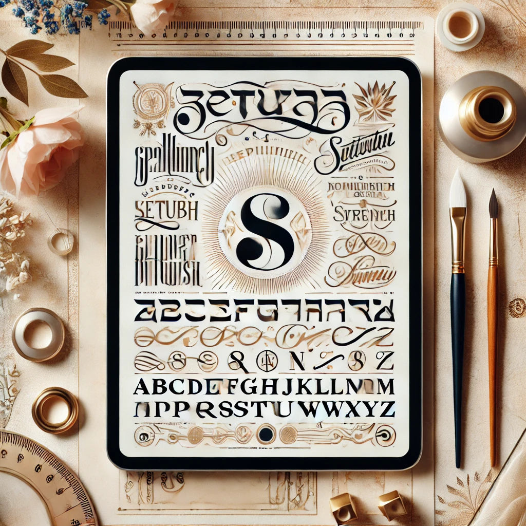 Typography Trends for Ketubahs: Elegant Lettering Styles