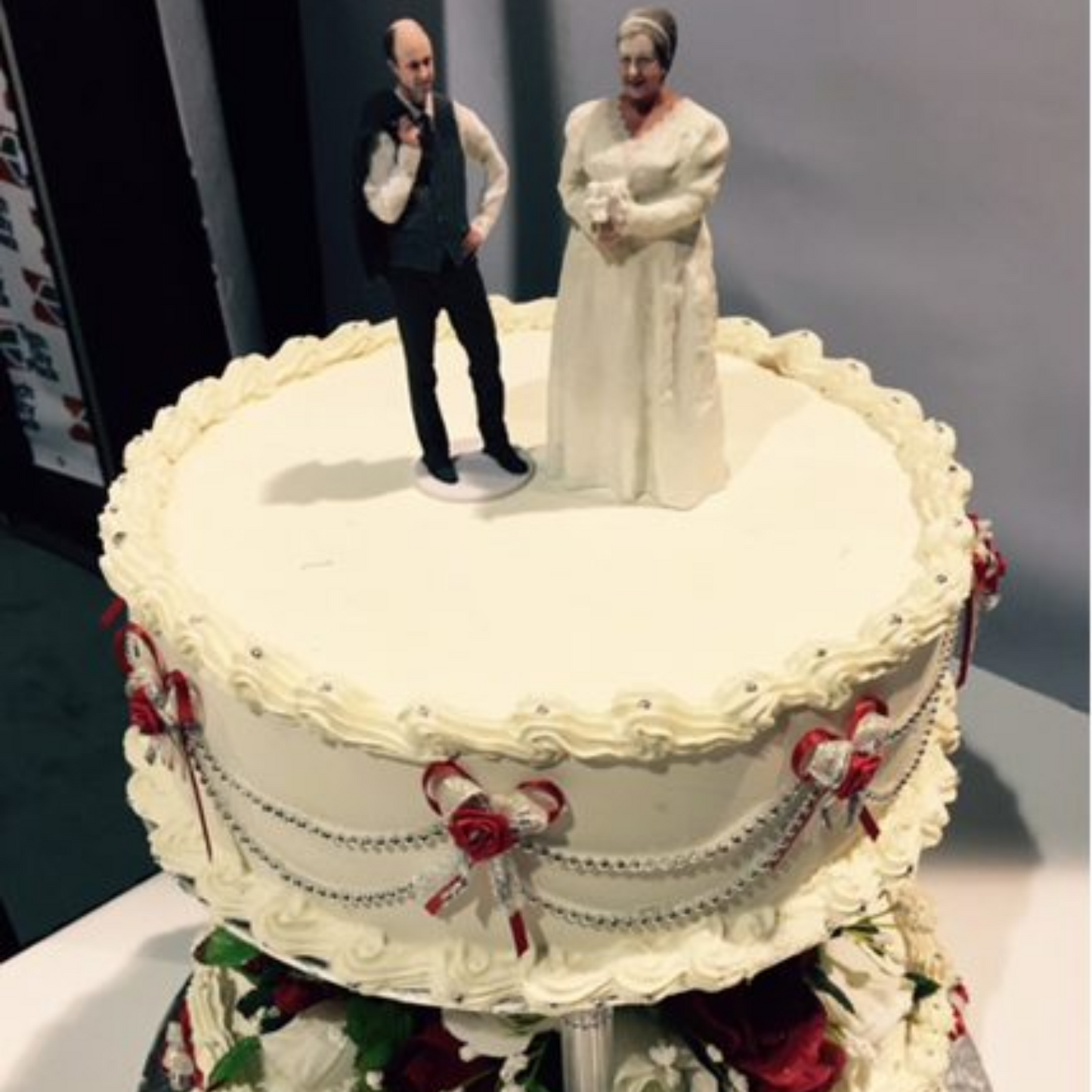 Custom 3D Printed Cake Topper
