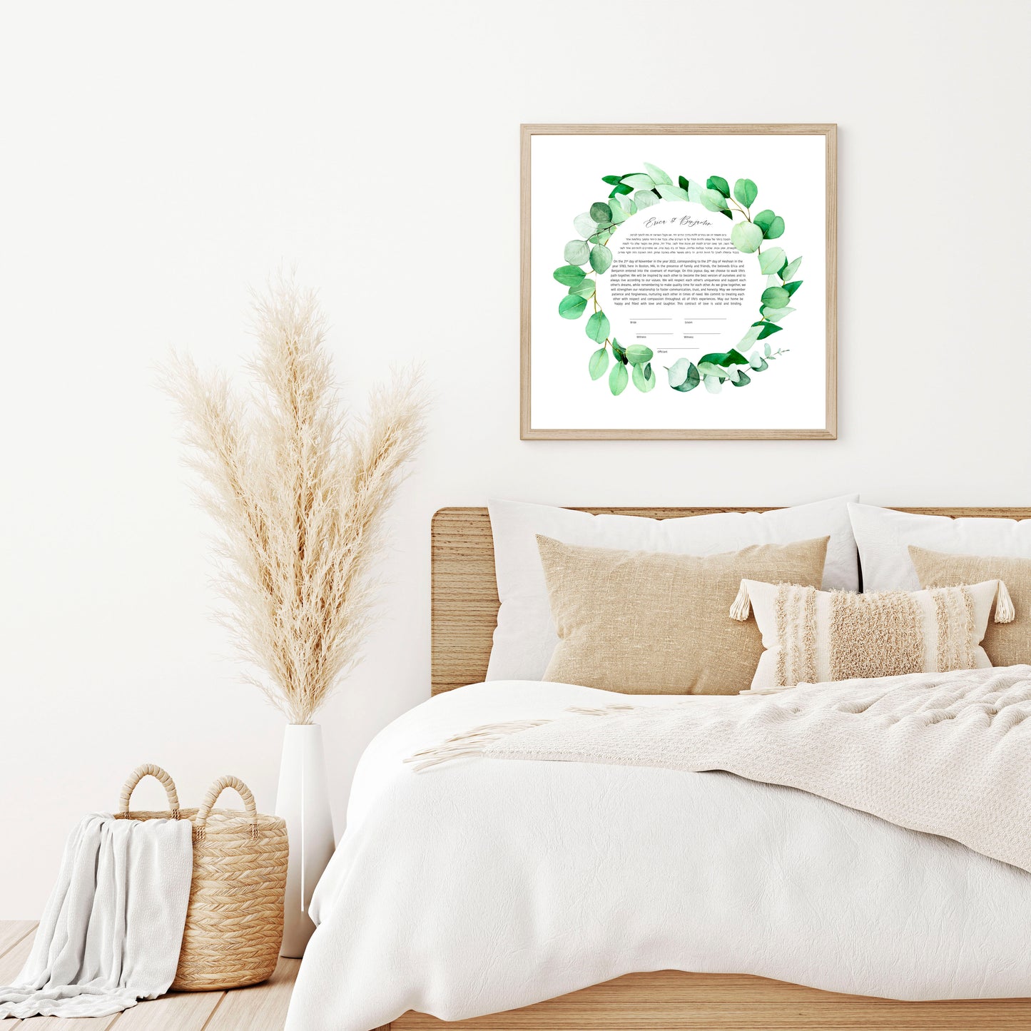 Eucalyptus Leaf Ketubah