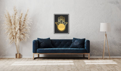 Gold Hamsa Ketubah