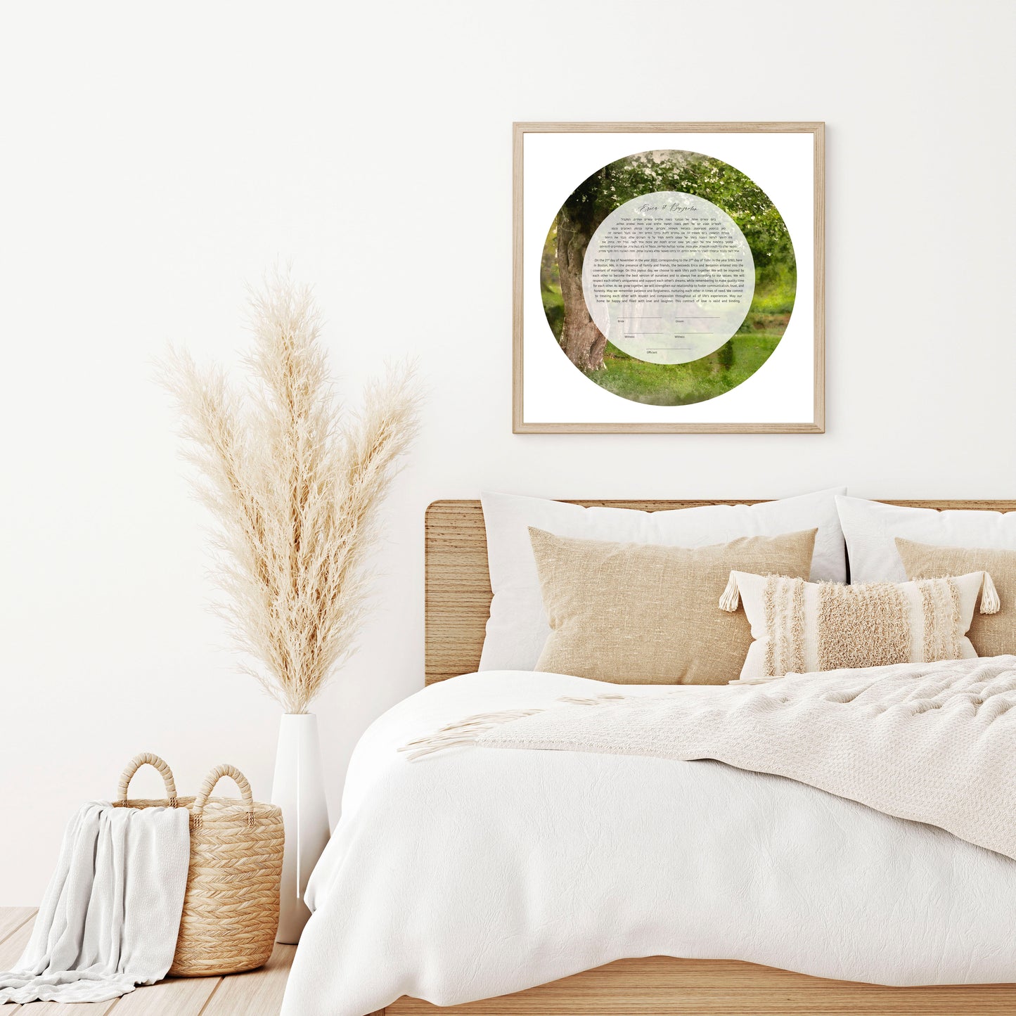 Green Tree of Life Ketubah