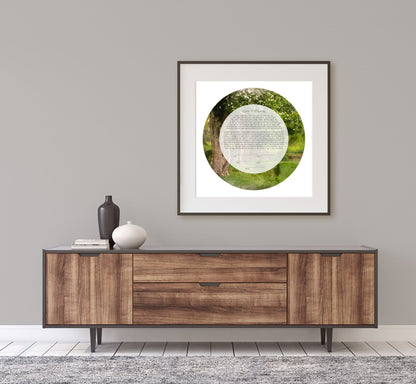 Green Tree of Life Ketubah