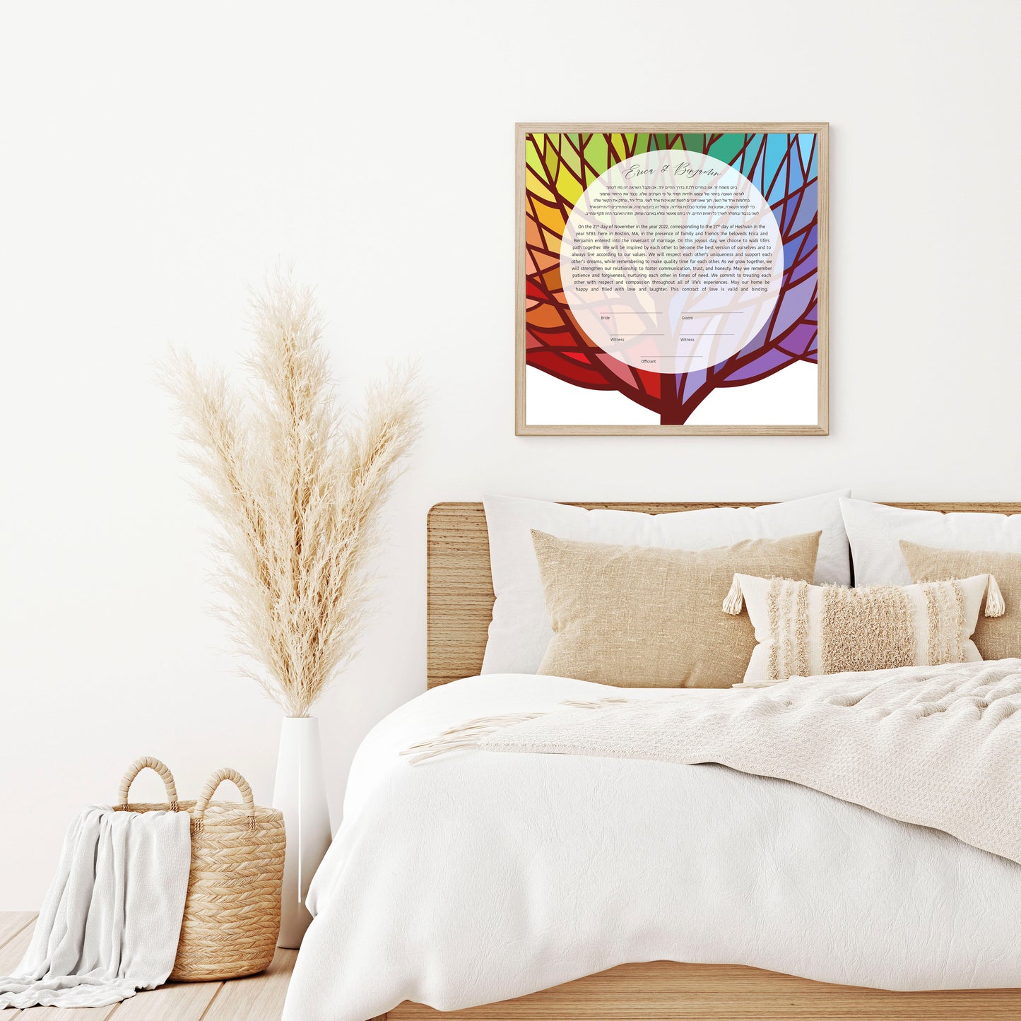 Rainbow Tree of Life Ketubah